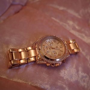 Charming Charlie Mock Michael Kors Rose Gold Watch